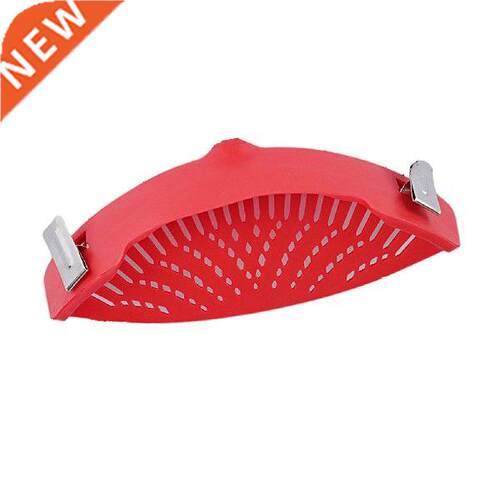 Clip On Pasta Strainer Silicone Clip On Strainer For Pots