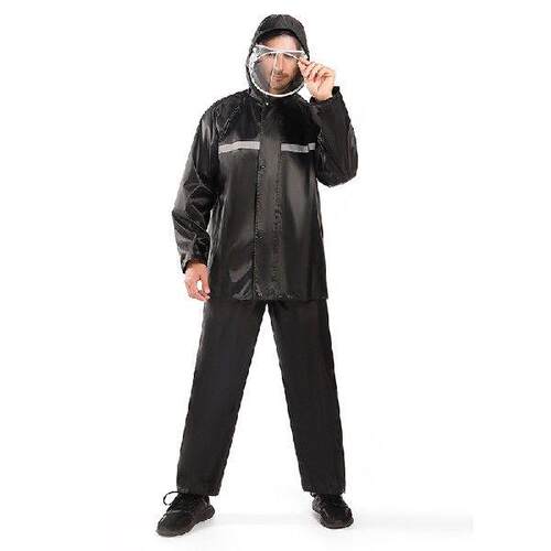 Overalls Waterproof Raincoat Poncho Suit Man Jumpsuit Biker