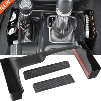 Black Gear Shift Storage Box Stowing Tidying for Jeep Wrangl