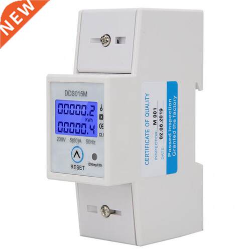 DDS015M Watt Hour Meter Digital Display Single Phase Electri