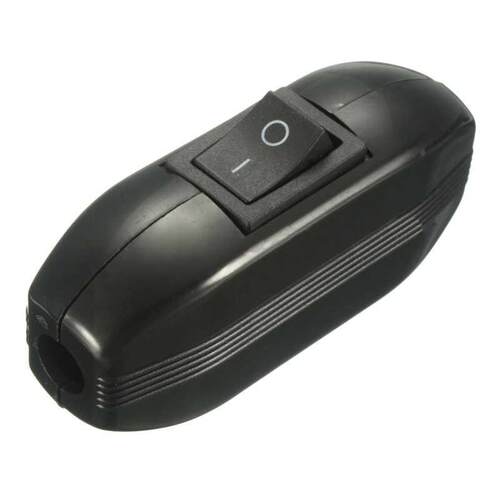 In Line ON/OFF Switch 250V AC/6A 3 Core Cable Control For La