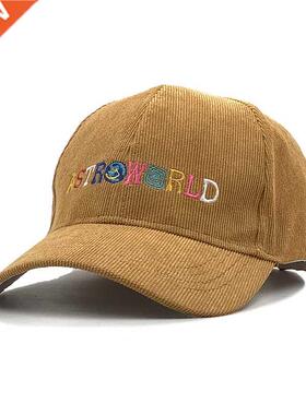 Dad Hat Latest Album Astroworld Cap 100% corduroy Embroidery