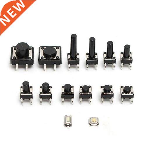 140pcs 6x6mm Panel PCB Momentary Tactile Tact Mini Push