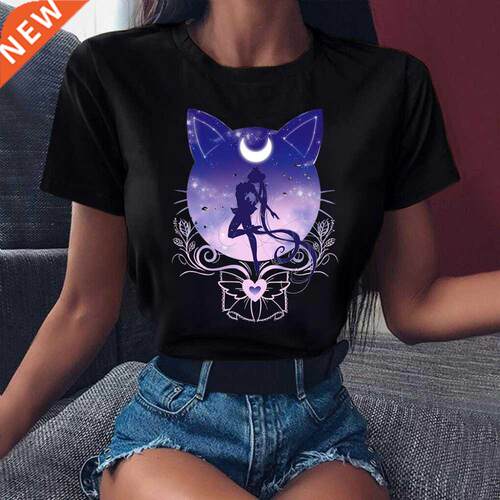 FIXSYS Harajuku Ullzang Tshirt 90s Funny Black T Shirt Aesth