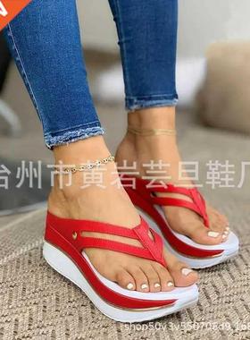 Summer flip-flops for ladies 5-4 plus-size大码夏季女士凉鞋