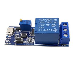 1Piece 5V-30V Micro USB Power Adjustable Delay Relay Timer C