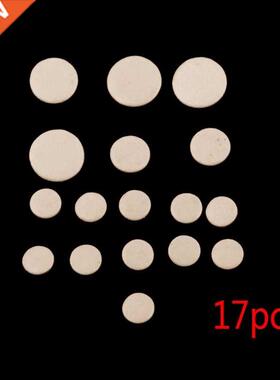 17pcs/set Felt Clarinet Replacement Pads Woodwind Instrument