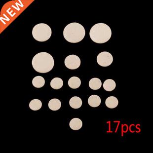 17pcs/set Felt Clarinet Replacement Pads Woodwind Instrument