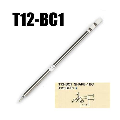 2pcs/lot T12-BC1 Soling Sol Iron Tip Sol for