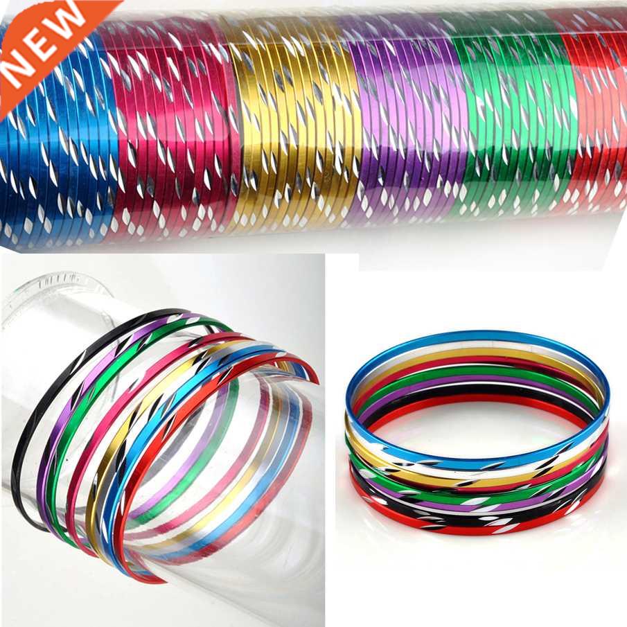 50pcs/Lot Colorful Loop Bracelet Thin Circle Dance Bangle Ch