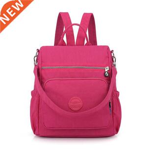 New arrive wholesale fashion casual waterproof nylon backpa