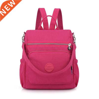 New arrive wholesale fashion casual waterproof nylon backpa