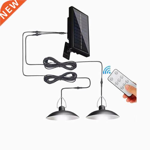 Split solar Light remote led lights with extension outdoor w