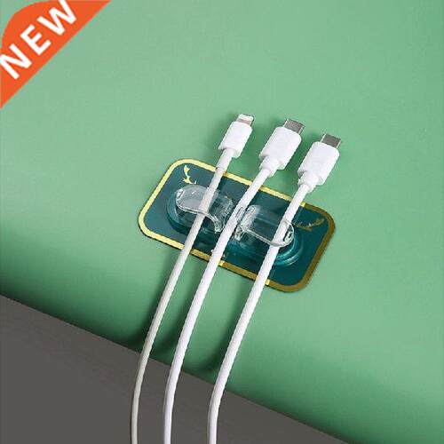 4PCS Cable Manager Kitchen Wall Mounted Power Cord Fixing