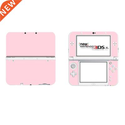 Pure Pnk Color Full Cover Decal Skn Stcker for NEW 3DS XL