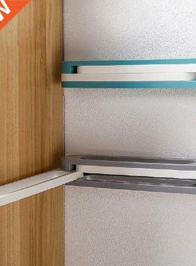 Folding Slippers Holder Shoes Hanger Self Aesive Storage