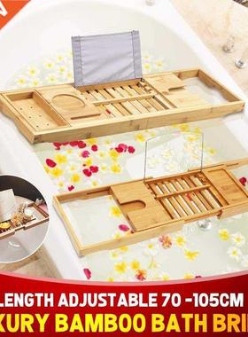 Bamboo Bathtub Tray Shelf For Bath Tub Tray Spa Bathtub Boo