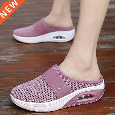 2022 Women Sandals Fashion Wedges Platform Shoes Female Slid