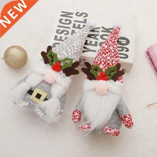 2021 New Year Gnomes Christmas Decor Creative Antlers Dwarf