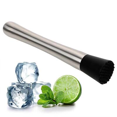 HILIFE Stainless Steel Metal Masher Cocktail Shaker Barware