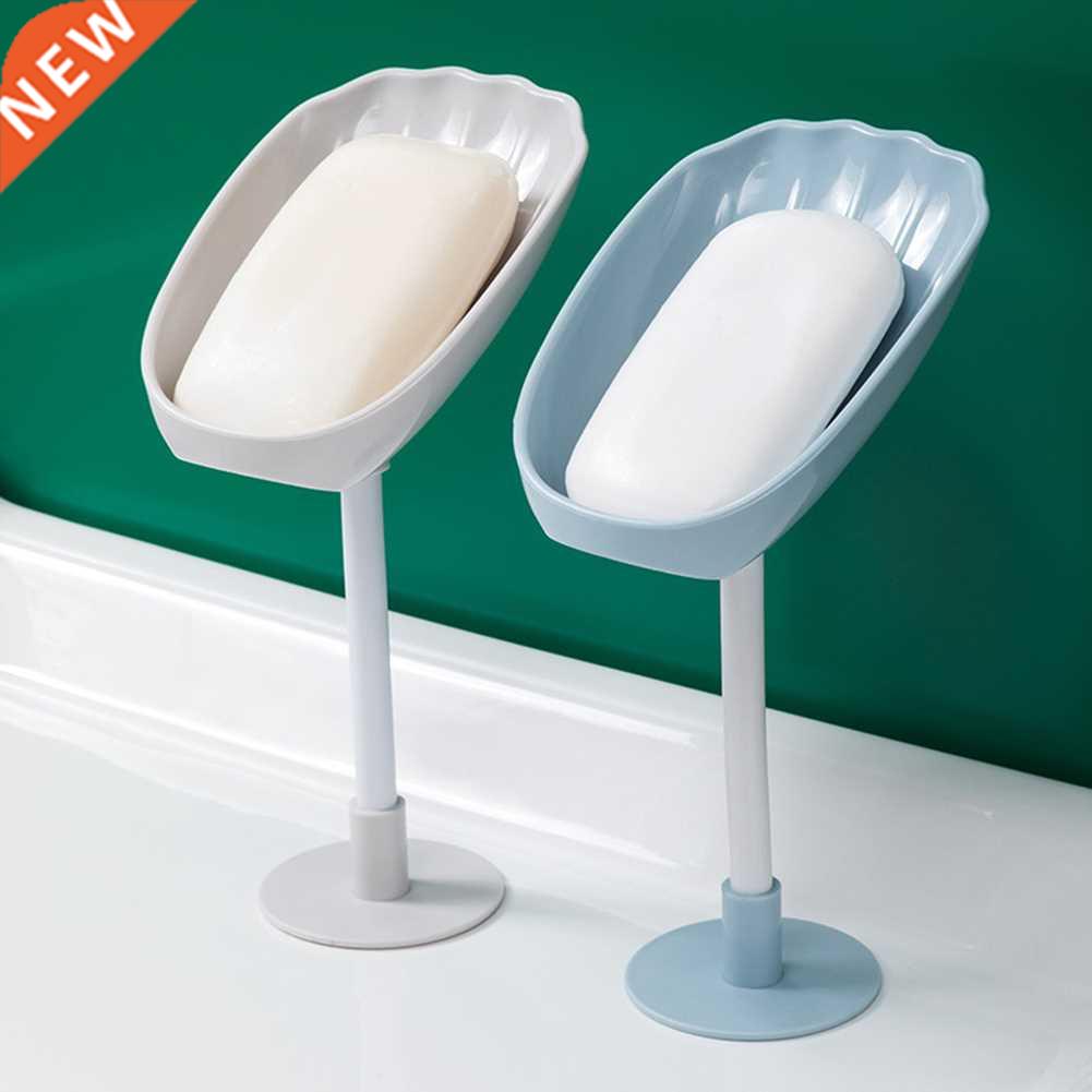 Soap Dish Drain Suction Cup Punch-free Soap Holder Box Wall