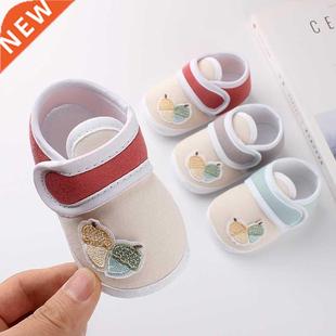 Newborn Baby Girl Shoes Comfortable Soft Sole Anti-slip Casu