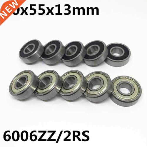 2pcs High quality 6006ZZ 6006-2RS ball bearing 0x55x1 mm d