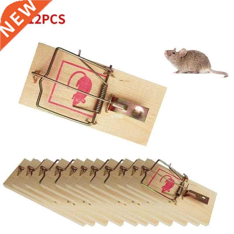 12pcs Reusable Catching Rats Rat Traps Rodent Mousetrap Bait