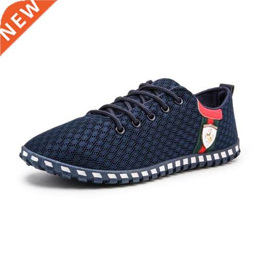 Men Casual Shoes New Arrival Breathable Mesh Flats Shoes Men