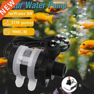 Ultra Quiet DC 12V 32W Lift 7M 900L/H Brushless Motor Subme
