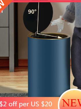 Small Luxury Trash Can Bathroom Garbage Stainless Steel