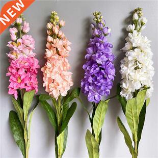 Big Artificial Hyacinth Violet flower branch fleurs artifici