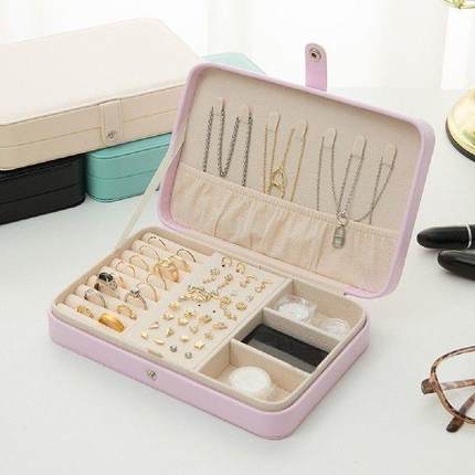 New Jewelry Organizer Display Travel Jewelry Case Boxes