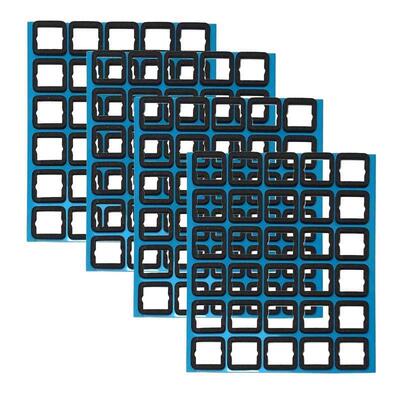 120 Pieces Modular EVA Foam Pad Mechanical Keyboard Sandwich