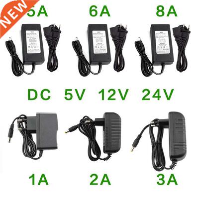 Power Supply Adapter DC 5V 12V 24V 1A 2A 3A 5A 6A 8A Univers