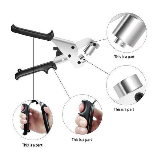 100/500 Sets Snap Fasteners Kit Tool, Metal Snap Buttons