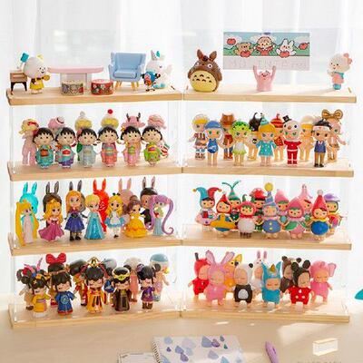 Acrylic Blind Box Storage Display Stand Toys Dustproof