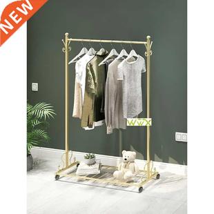 Clothing Rack Floor Metal Hanger Living Room Coat Stand