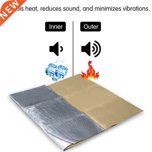 1.4*1M Car Hood Engine Firewall Heat Mat Sound Insulation S