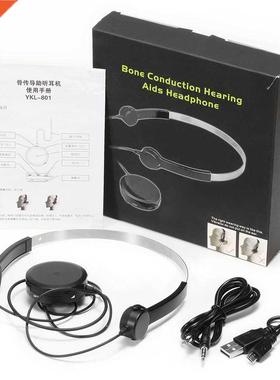 Bone Conduction Headphone Wired 3.5mm Headset Sound Pick-Up