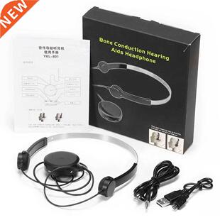 Bone Conduction Headphone Wired 3.5mm Headset Sound Pick-Up