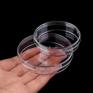 10Pcs Polystyrene Sterile Petri Dishes Bacteria Culture Dish