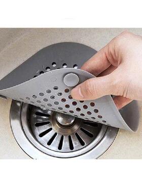Shower Drain Silicone Kitchen Sink Filter Hair Stopper