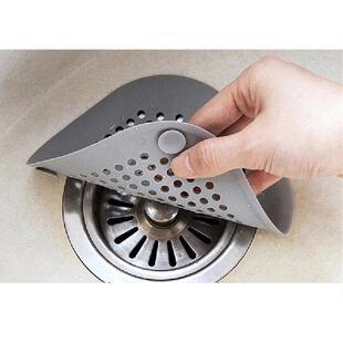 Shower Drain Silicone Kitchen Sink Filter Hair Stopper