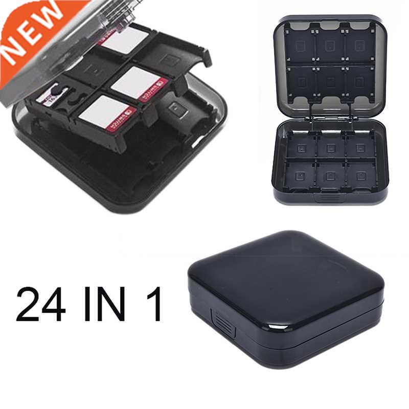 Waterprrof Shell Switch Game Card Storage Box 24 In 1 Game C