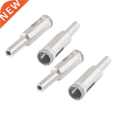 10x 4Pcs 12mm Dia Diamond Coated Drill Bit Marble Tile Glass