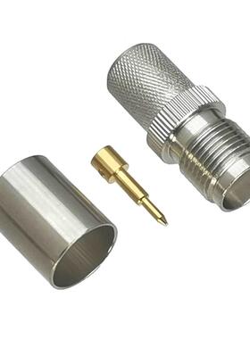 10Pcs Connector RP-TNC Female Plug Crimp RG8 LMR400 RG213 Ca