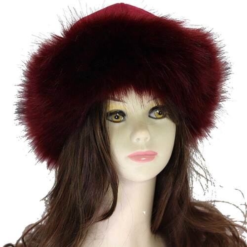 Thicken Warm Russian Winter Ski Hat Men Women Winter Faux Fu