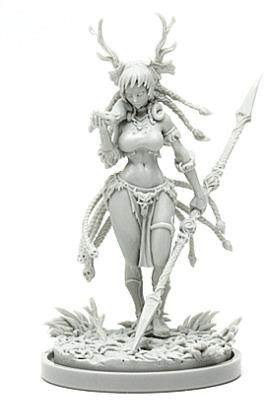 Resin kit 28248 Wargames Druid Limited Edition
