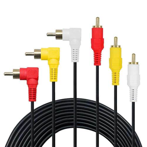 RCA to  RCA Male to Male Audio Cable Gold Plated AV Cable